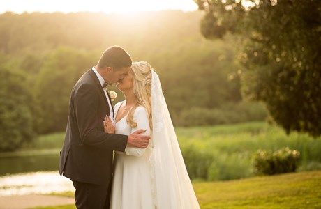 Couple at sunset